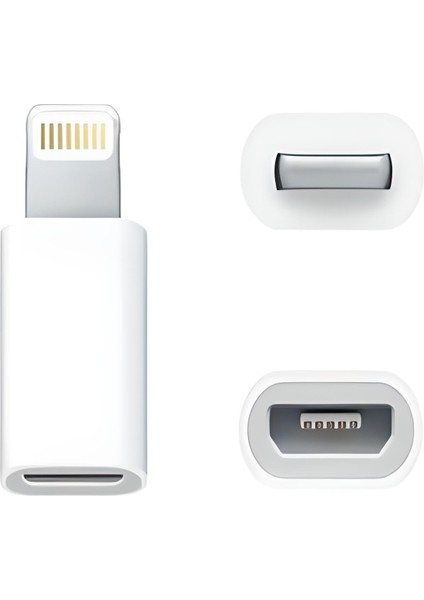 Mbb Eticaret Apple iPhone / iPad Micro USB Dönüştürücü Adaptör Otg Aparat