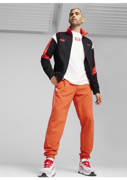 62566201 F1 Mt7+ Track Jacket Siyah Erkek Dik Yaka Regular Fit Zip Ceket