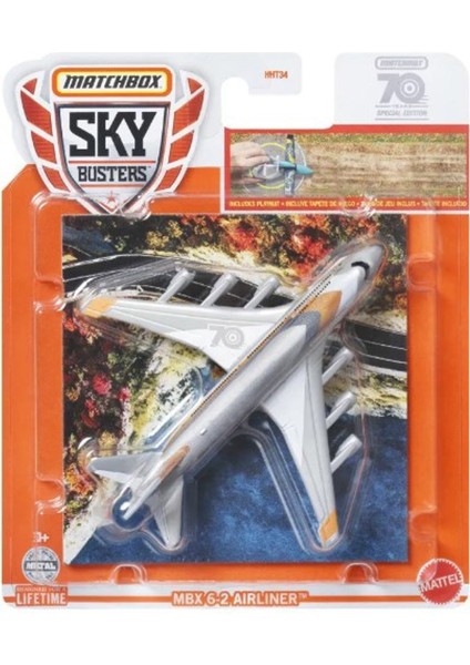 HHT34 Matchbox Skybusters Mbx 6-2 Aırlıner HLJ07