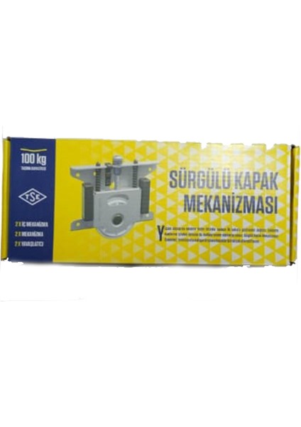 Sürgülü Kapak Mekanizması 100 Kg modelleri