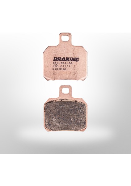 Brakıng 828CM56 Sınterlı Arka Fren Balatası