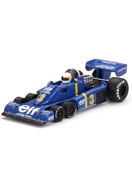 583 Tyrrell P34 #3 Jody Scheckter 1976 Swedish Gp Winner Model Araba