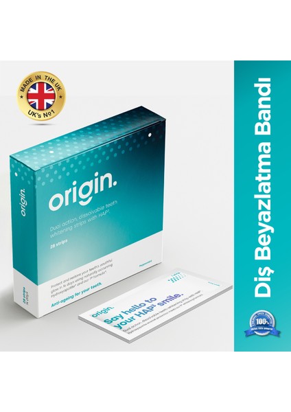 Origin Professional Diş Beyazlatma Bantları ( 24 Paket-24 Bant)