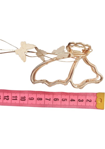 Kelebek Figürlü Sallantılı Metal Gold Mandal Toka fırsatları