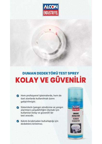 Duman Dedektörü Test Spreyi 200ML