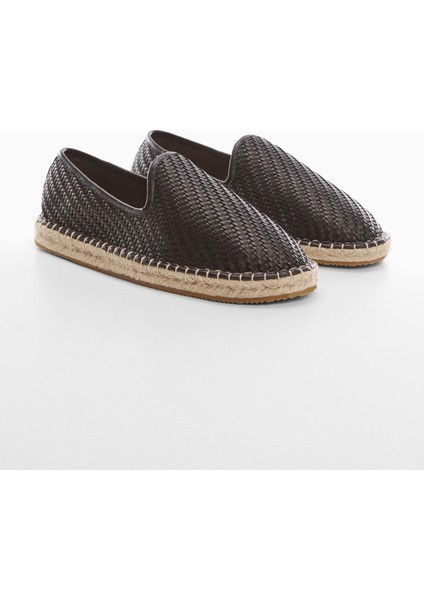 Örgülü Jüt Espadriller