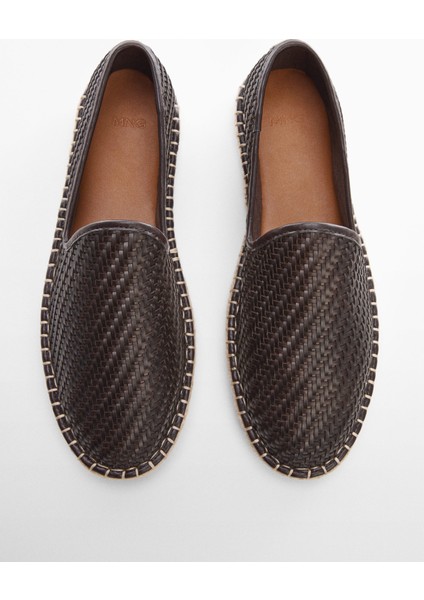 Örgülü Jüt Espadriller