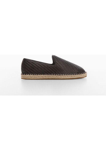 Örgülü Jüt Espadriller