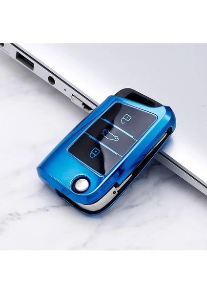 Golf Polo T-Cros T-Roc Taıgo Tıguen Caddy Tpu Anahtar Kılıf