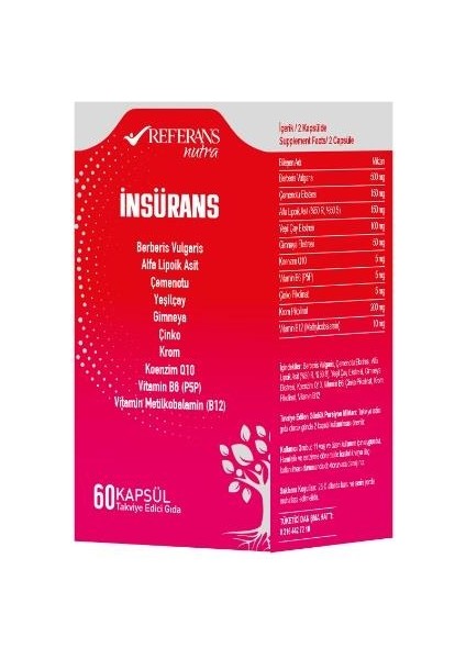Insurans 60 Kapsül