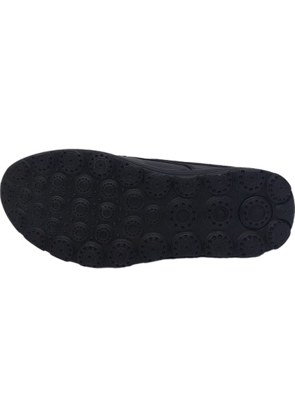 Paggi 1802 Erkek Siyah Hakiki Deri Loafer Ayakkabı