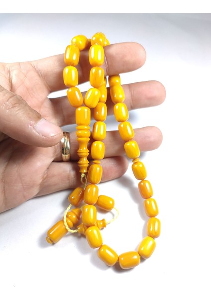 Emine Rişvani Usta Eseri Sikkeli Çift Zımpara Çift Cilalı Sıkma Kehribar Sertifikalı 4411 indirimleri