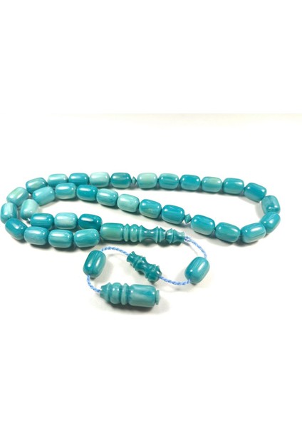 Emine Rişvani Usta Eseri Sikkeli Çift Zımpara Çift Cilalı Sıkma Kehribar Sertifikalı 4419