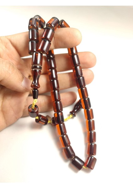 Muhammed Dabbas Usta Eseri (Imzası Gümüştür) Sıkma Kehribar Sertifikalı 4396 indirimleri