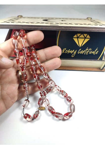 Furkan Gül Usta Eseri Imzalı Gömme Kutulu Diamond Shine Ateş-I Kehribar Sertifikalı 4400 indirimleri