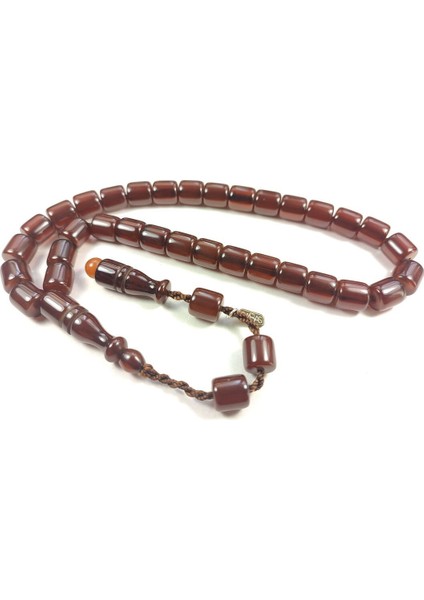 Muhammed Dabbas Usta Eseri (Imzası Gümüştür) Sıkma Kehribar Sertifikalı 4397