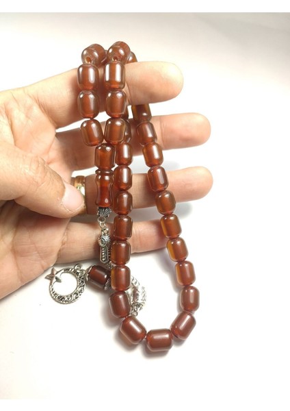 Gümüş Kaplama Püsküllü Çift Zımpara Çift Cilalı Sıkma Kehribar Sertifikalı 4368 indirimleri