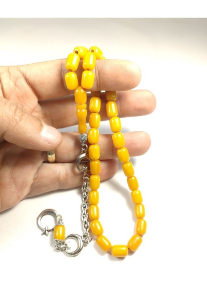 Gümüş Kaplama Püsküllü Çift Zımpara Çift Cilalı Sıkma Kehribar Sertifikalı 4356 indirimleri