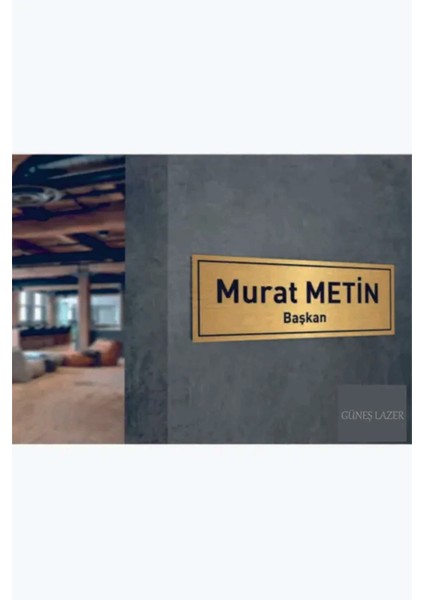 Kişiye Özel Pleksi Yönlendirme Başkan Yazısı Veyaistediğinizyazı