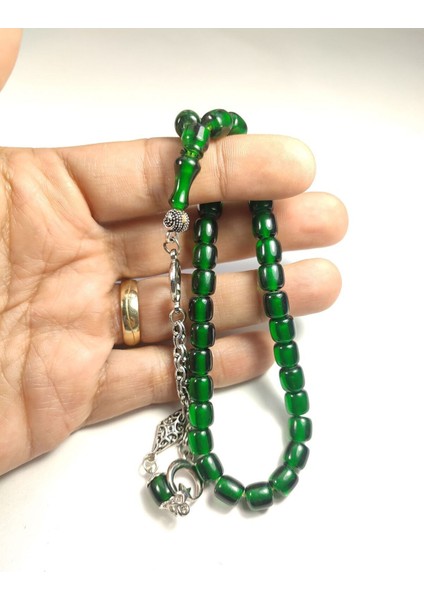 Gümüş Kaplama Püsküllü Çift Zımpara Çift Cilalı Sıkma Kehribar Sertifikalı 4351 fırsatları