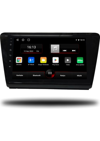 Skoda Rapid Android Carplay Multimedya 2013-2018 6gb Ram + 128GB Hafıza + 8 Çekirdek