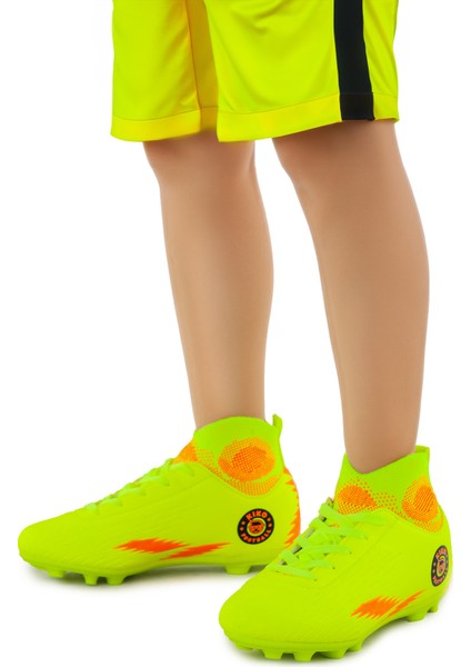 142 Fkp Boğazlı Krampon Çim Saha Erkek Çocuk Futbol Ayakkabı modelleri