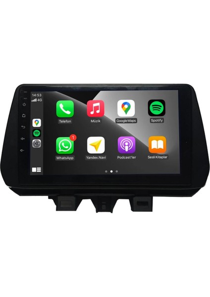 Hyundai Tucson Android Carplay Multimedya 2018-2020 4gb Ram + 64GB Hafıza + 8 Çekirdek