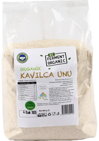 Beferment Organic Kavılca Unu 800 gr