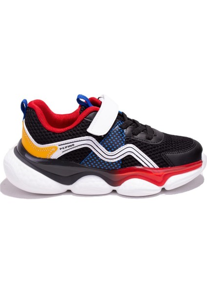 1651 Siyah Kırmızı Günlük Erkek Çocuk Spor Ayakkabı fiyatları