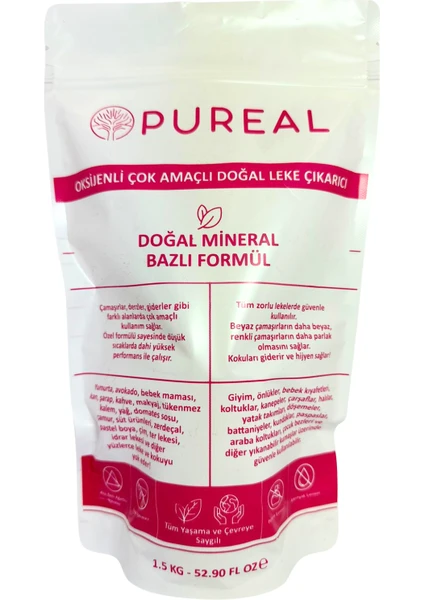 Oksijenli Doğal Leke Çıkarıcı (1.5 KG)