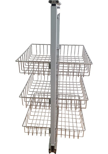 Teleskopik Rayli Mutfak Kileri 85-110 cm Arasi 3 Sepet fiyatları