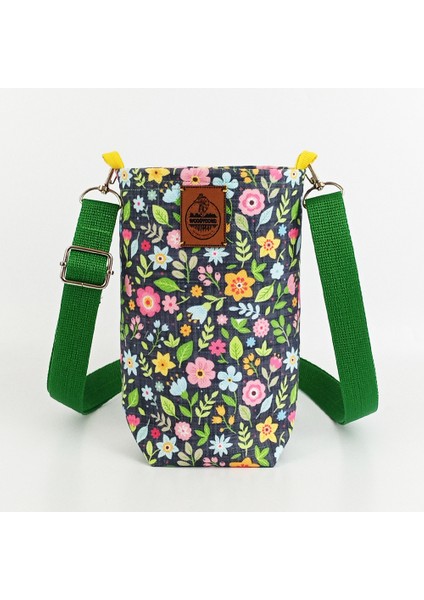Woody Cord 1 Litrelik Tasarım Matara Su Şişesi Taşıma Çantası Bottle Bag