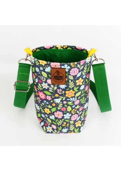Woody Cord 1 Litrelik Tasarım Matara Su Şişesi Taşıma Çantası Bottle Bag
