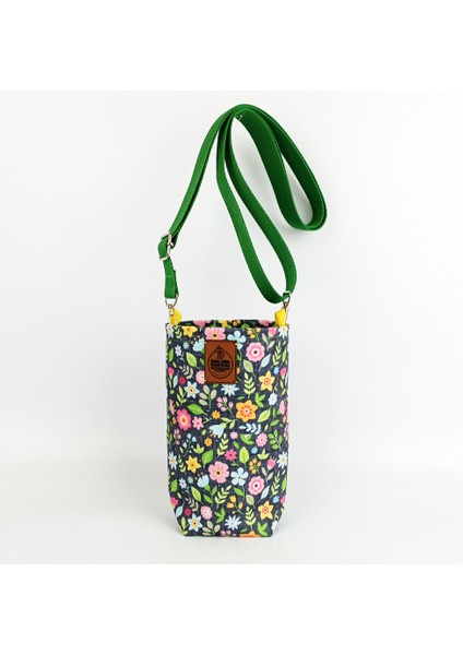 Woody Cord 1 Litrelik Tasarım Matara Su Şişesi Taşıma Çantası Bottle Bag