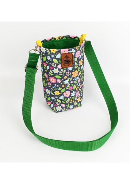 Woody Cord 1 Litrelik Tasarım Matara Su Şişesi Taşıma Çantası Bottle Bag