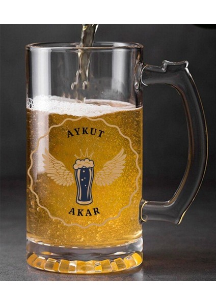 Kişiye Özel Tasarımlı Bira Bardağı