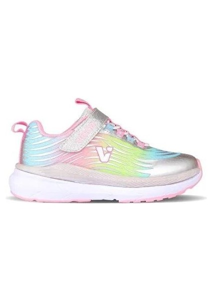 Maggie Kız Çocuk Renkli Cırtlı Işıklı Günlük Spor Ayakkabı 346.P24Y.111