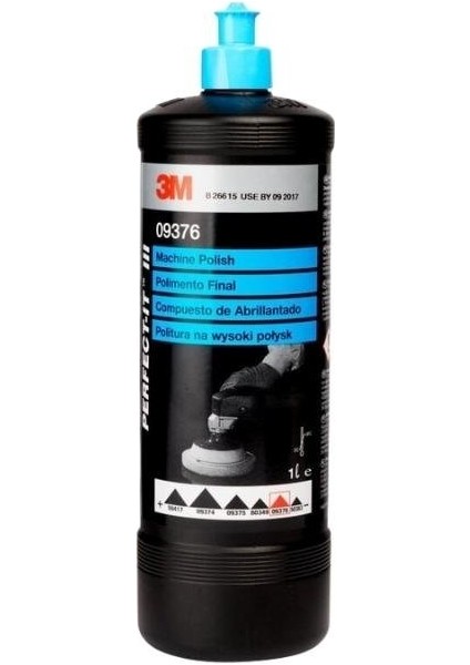 3m 09376 Perfect-It Makine Parlatıcı Temizleyici Cila - 1 Lt.