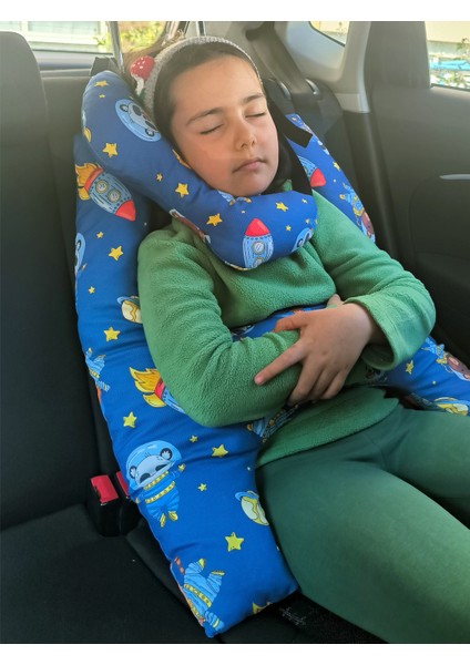 Simone Jr.yetişkinler ve Çocuklar Için Baş Destekli, H-Şekilli Seyahat Yastığı Seti - 2’li. indirimleri