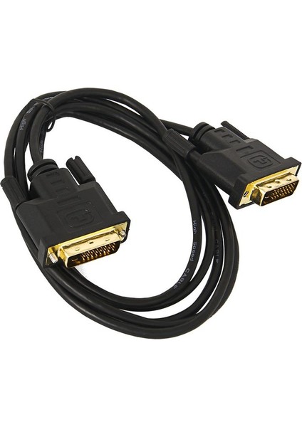 DVI To DVI Monitör Ekran Kablosu 1.5 Metre Ara Bağlantı Dvi-D 24+1 4577