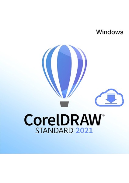 Coreldraw Standard 2021 - 2 Pc Lifetime/ömür Boyu Kalıcı Lisans