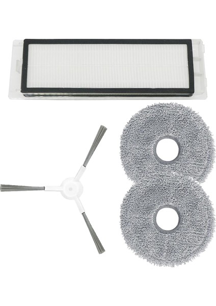 Xiaomi Omni 2 Yedek Set Yan Fırça - Filtre - Mop Bezi