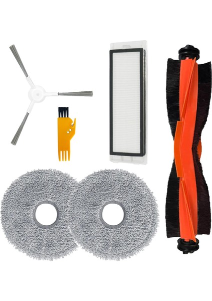 Xiaomi S10+ / S10 Plus (S10T Değil) Filtre Fırça Mop Yedek Set