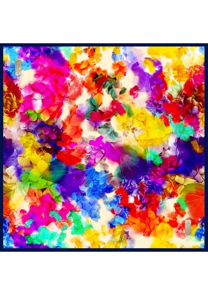 Tivil Ipek Eşarp, 90X90CM, 2024 Ilkbahar Yaz Desenli 2061 fırsatları