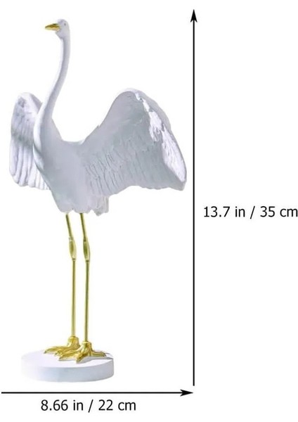 Gold Ayaklı Leylek Biblo-B