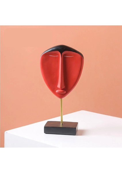 Picasso Maske Soyut Yüz Biblo - Redface