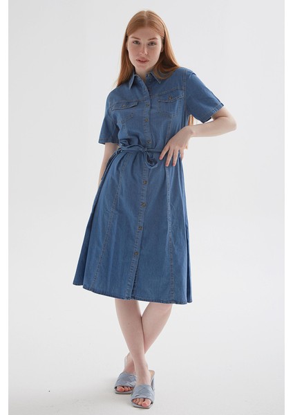 24y0108k1 Kadın Denim Elbise fiyatları