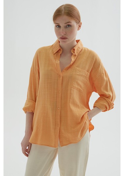 24y0245k1 Kadın Uzun Kollu Gömlek modelleri