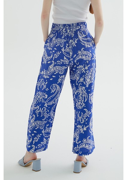 24Y0570K1 Kadın Desenli Pantolon fırsatları