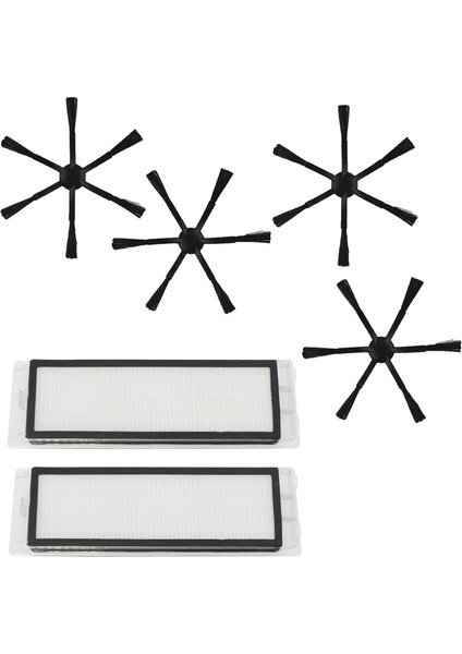 Xiaomi Vacuum Mop 2c (XMSTJQR2C / STYTJ03ZHM) Siyah 6 Parça Yedek Set